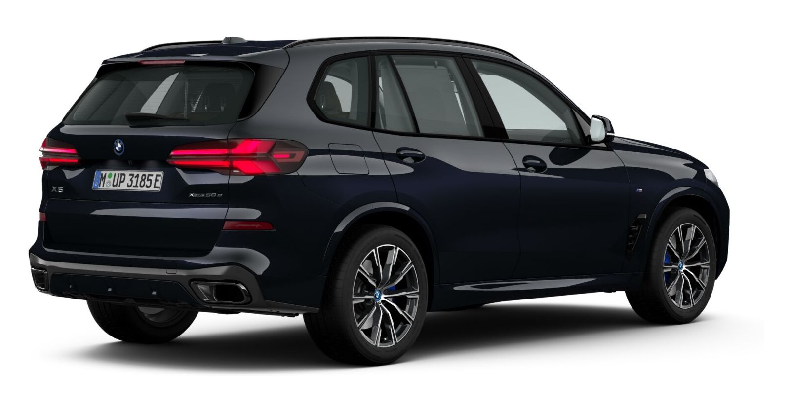 BMW BMW X in Schwarz von hinten BMW BMW X in Schwarz von hinten