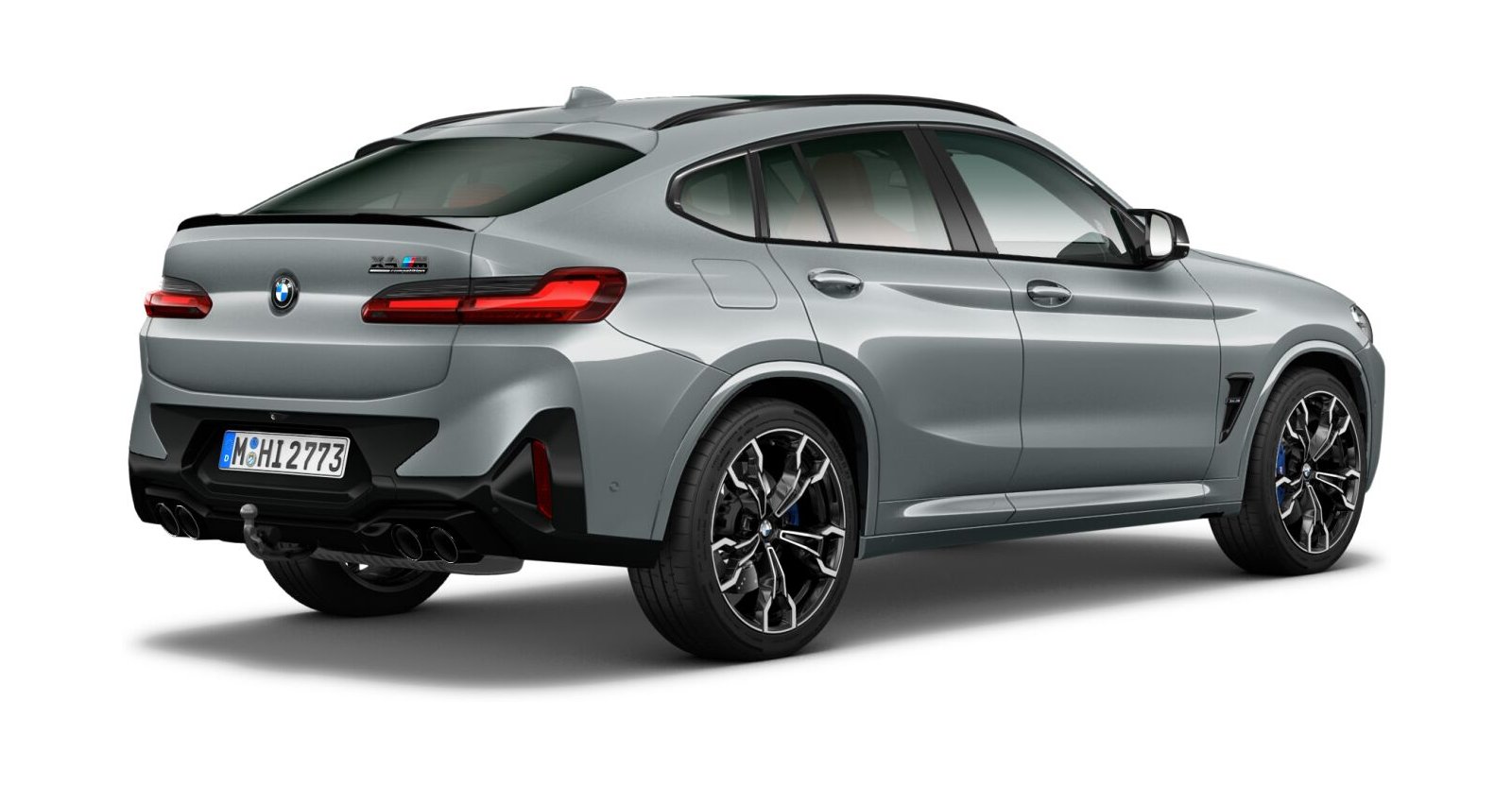 BMW BMW M in Grau von hinten BMW BMW M in Grau von hinten