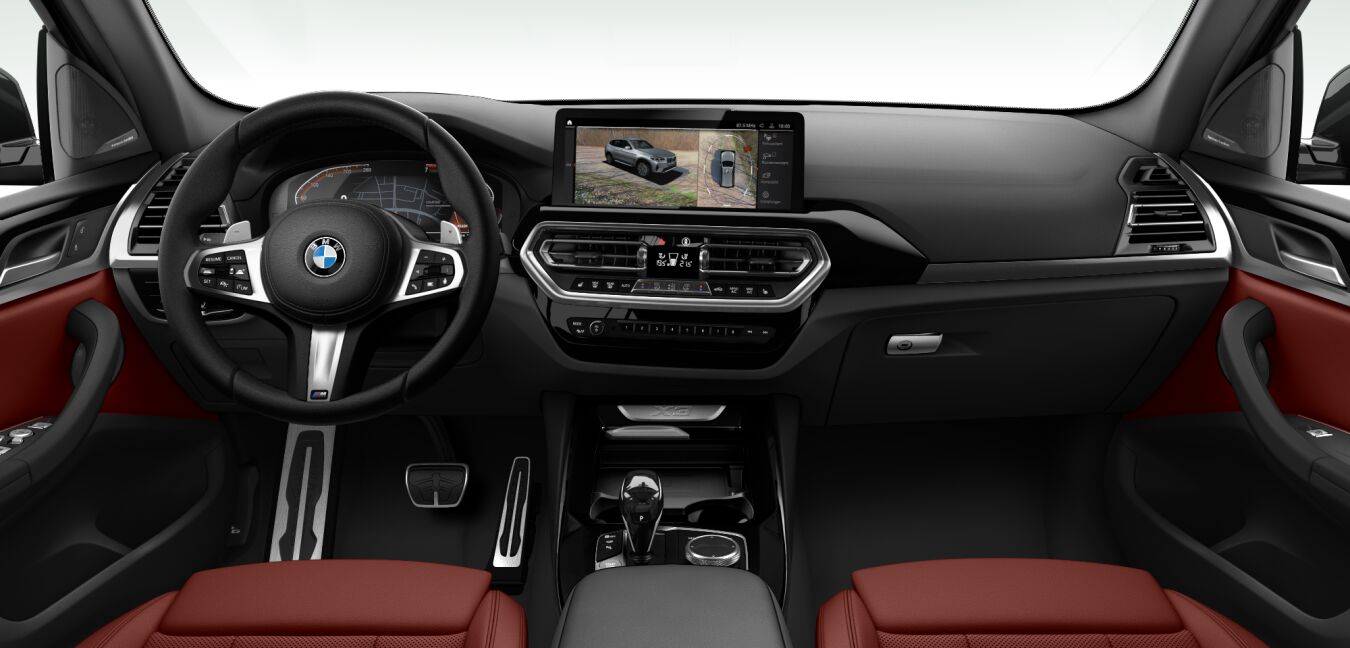 BMW BMW X im Innenraum von vorne