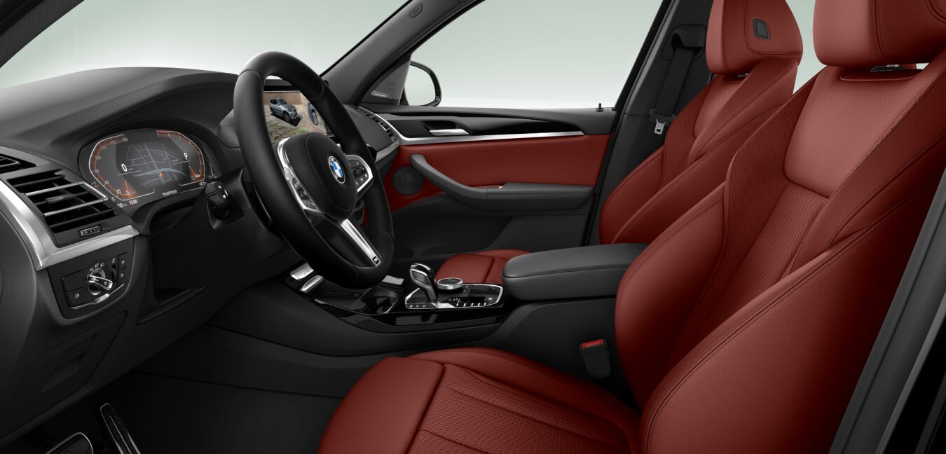 BMW BMW X im Innenraum seitlich