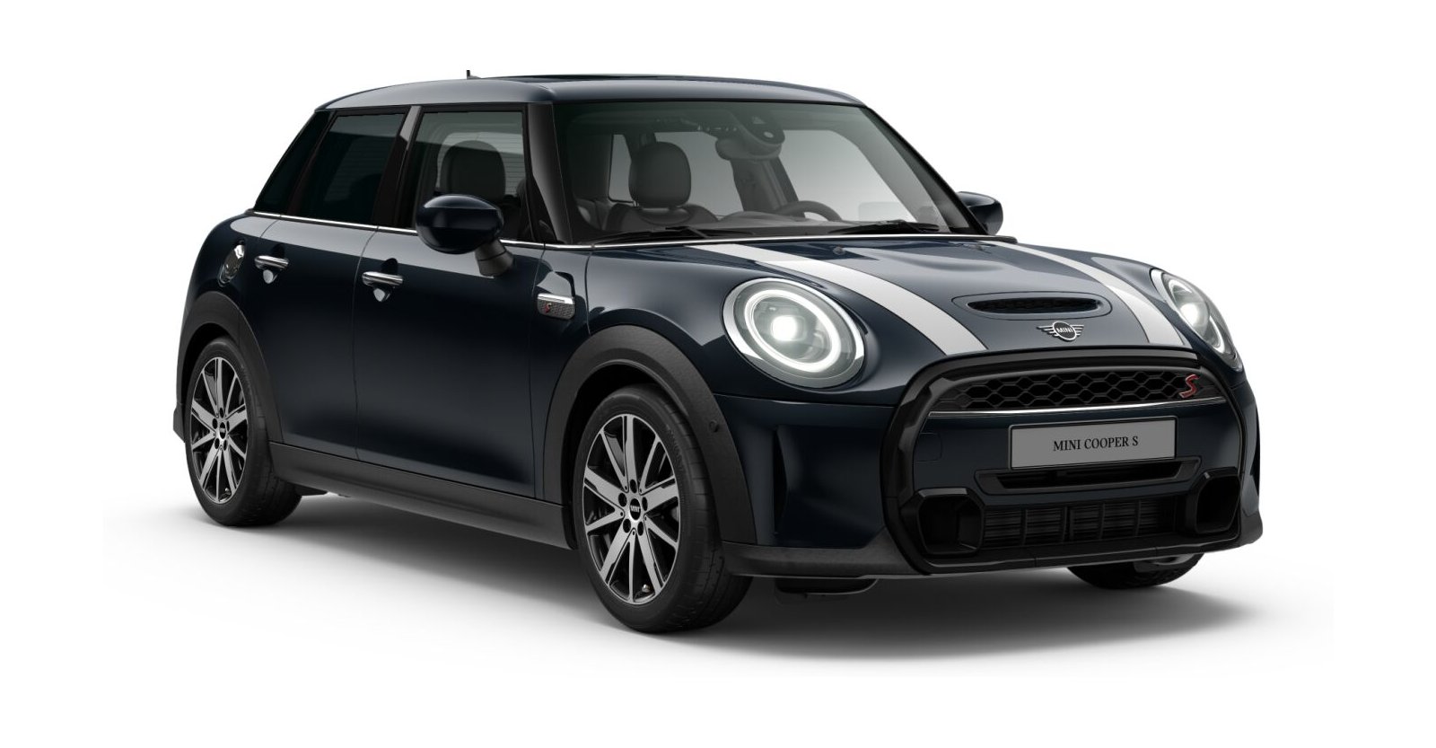 MINI MINI 5-Türer in Schwarz von vorne