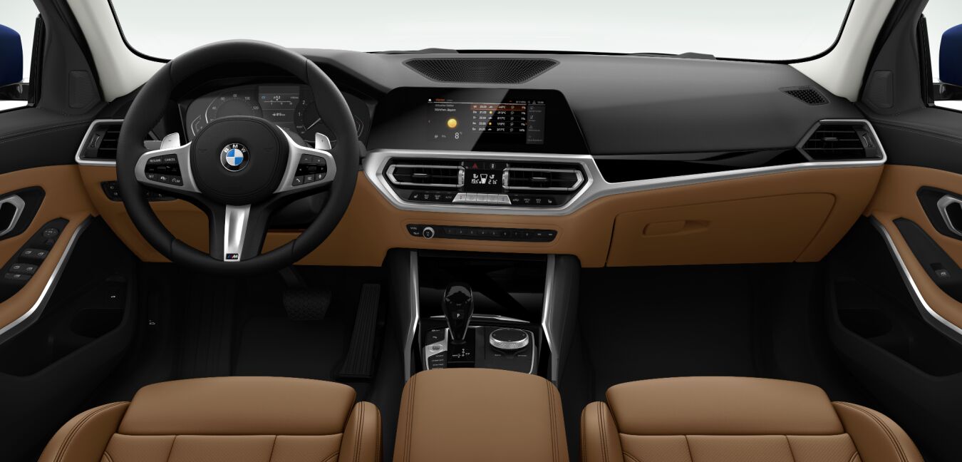 BMW BMW 3er im Innenraum von vorne