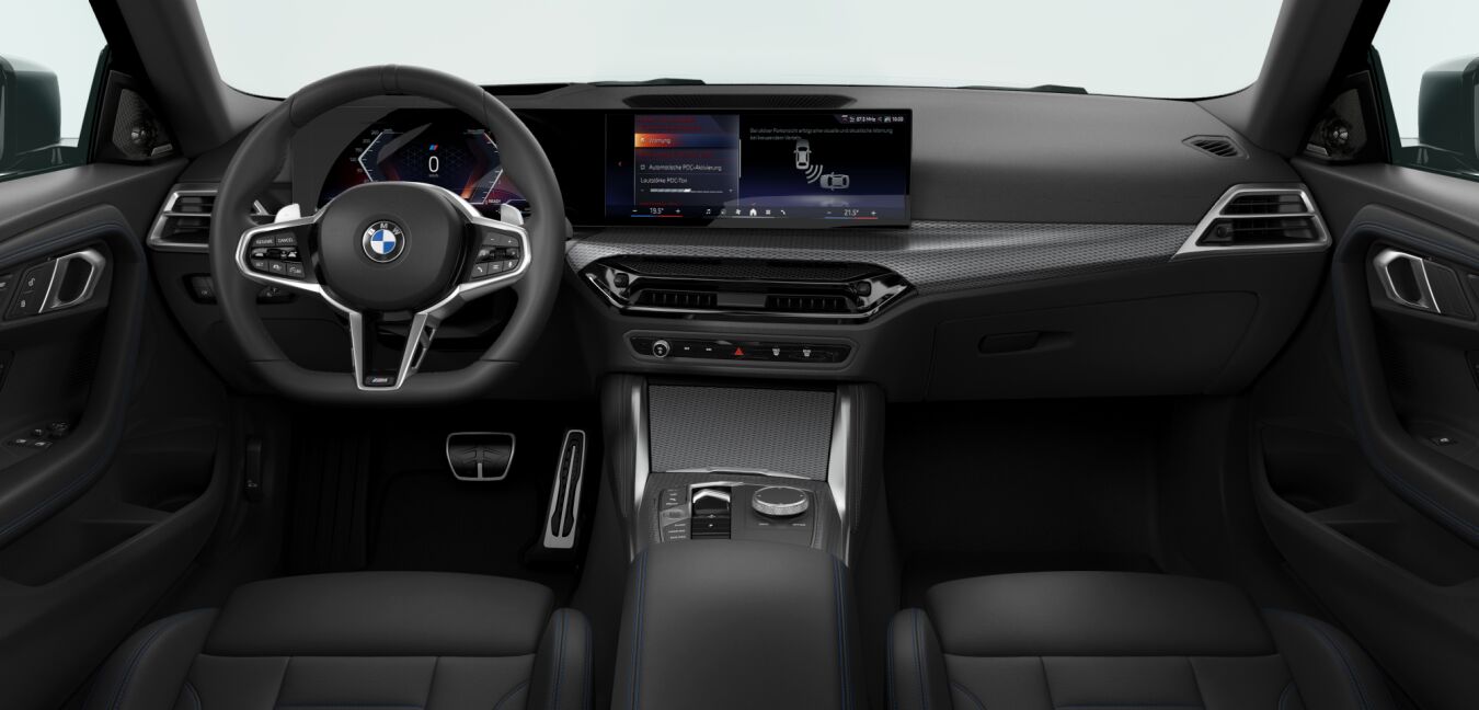BMW BMW 2er im Innenraum von vorne BMW BMW 2er im Innenraum von vorne