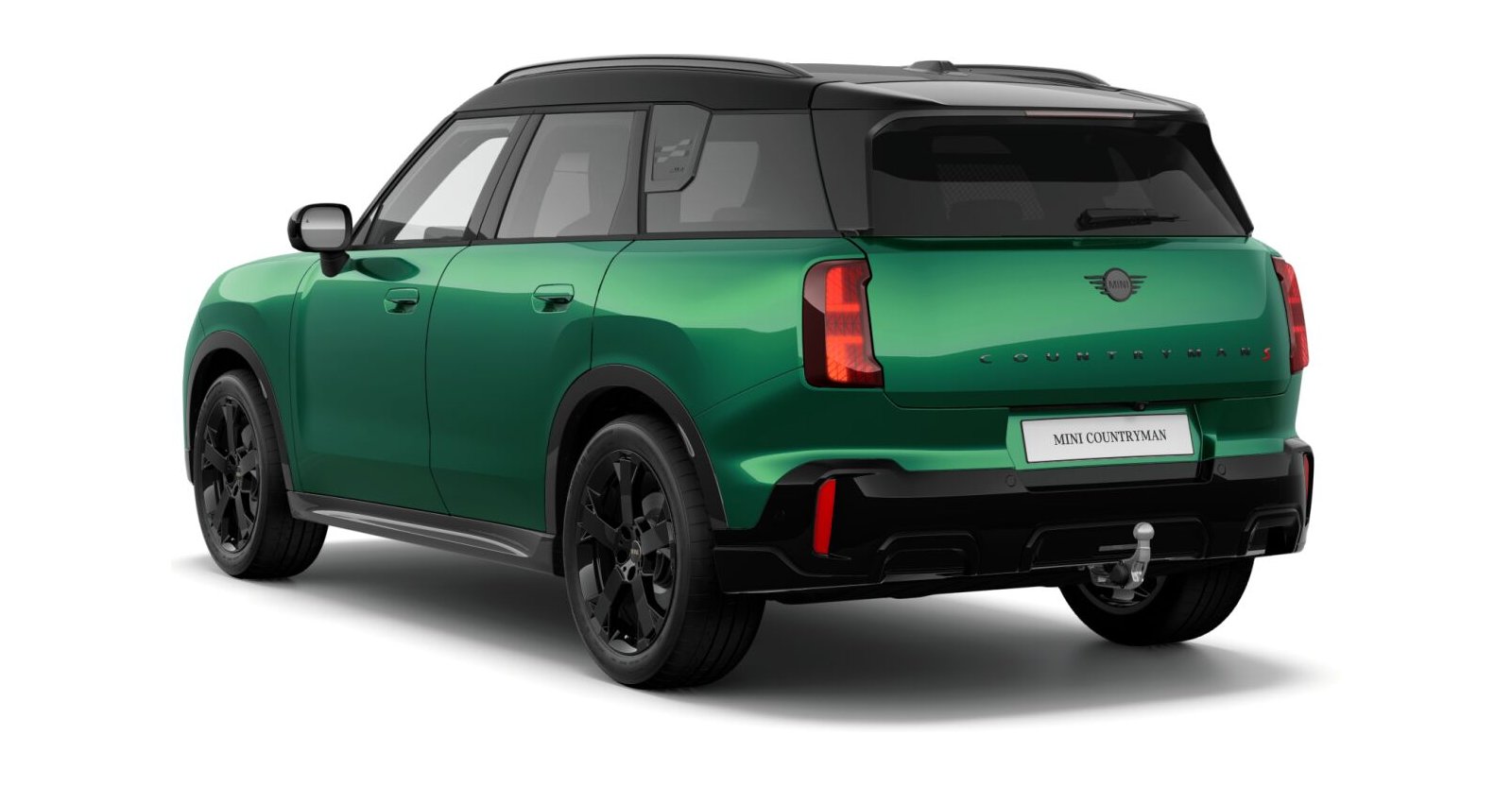 MINI MINI Countryman in Grün von hinten MINI MINI Countryman in Grün von hinten