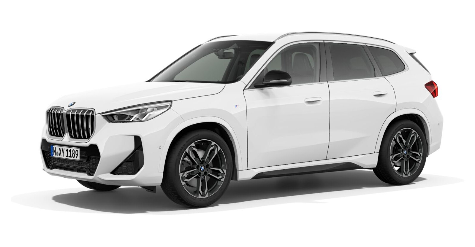 BMW X1 xDrive23d in Weiß von vorne BMW X1 xDrive23d in Weiß von vorne