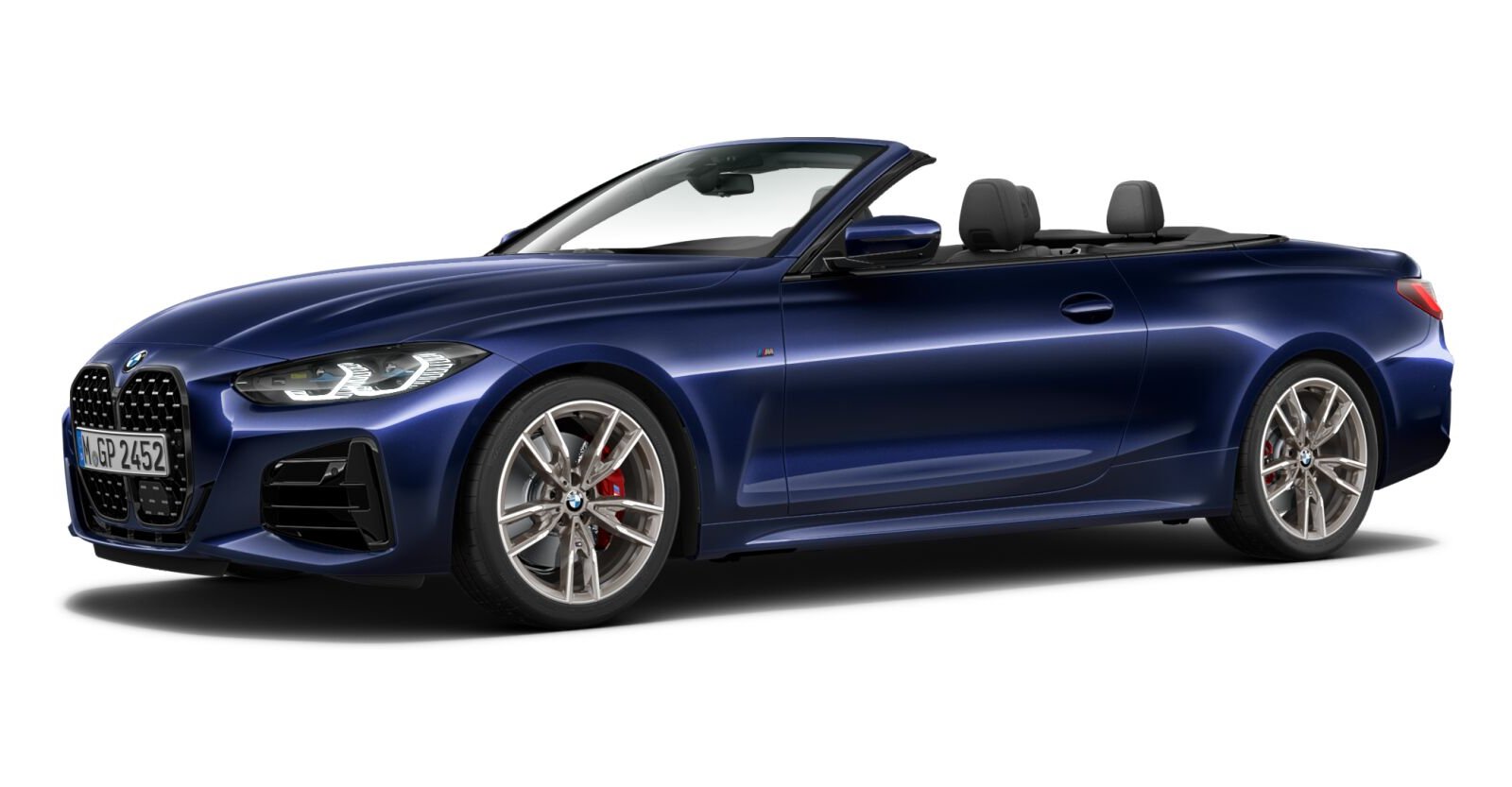 BMW BMW 4er in Blau von vorne BMW BMW 4er in Blau von vorne