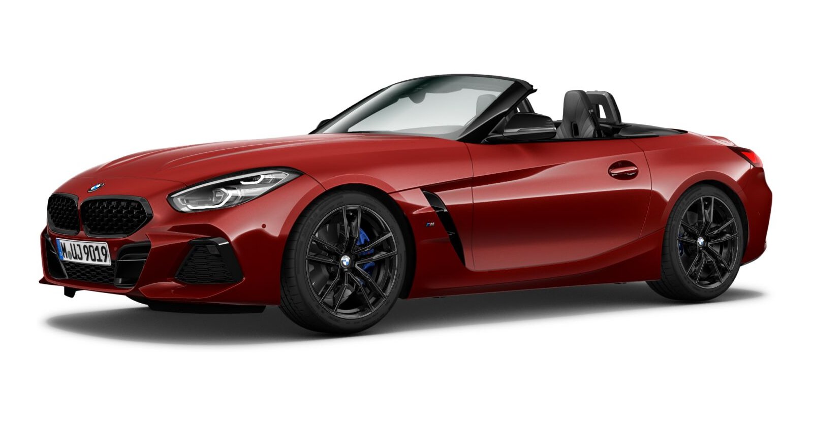 BMW Z4 sDrive20i in Rot von vorne BMW Z4 sDrive20i in Rot von vorne