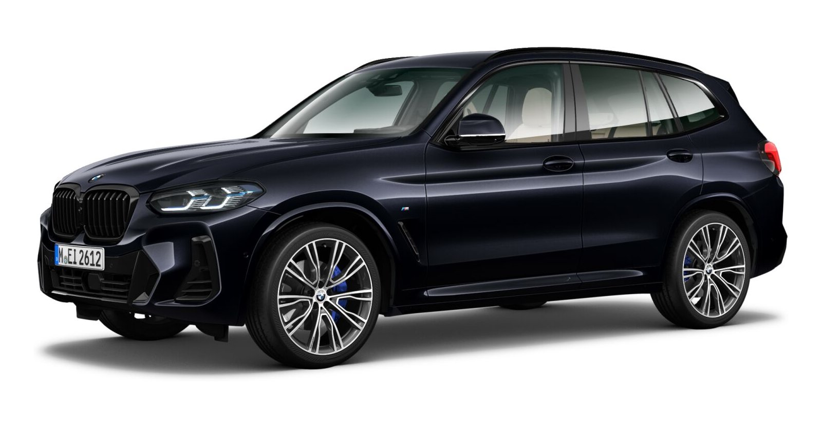 BMW BMW X in Schwarz von vorne BMW BMW X in Schwarz von vorne