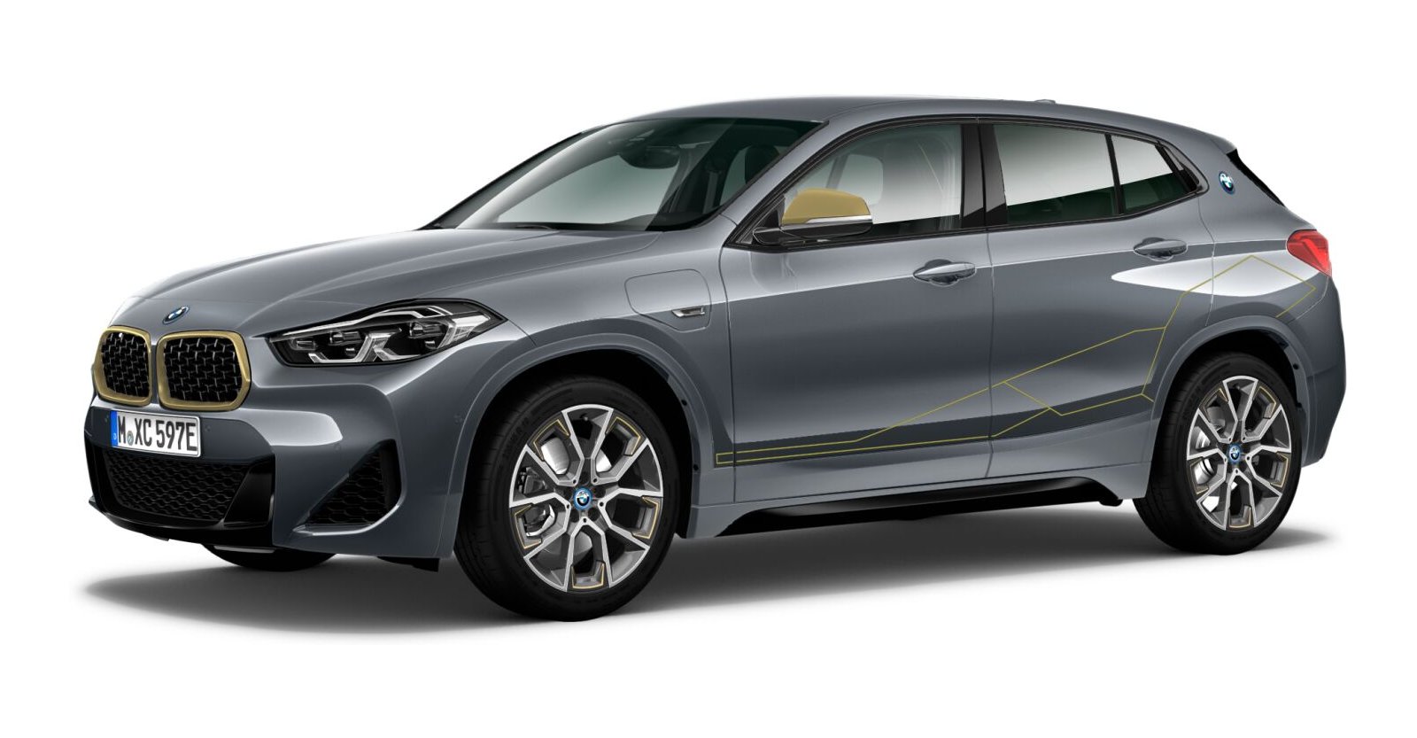 BMW BMW X in Grau von vorne BMW BMW X in Grau von vorne