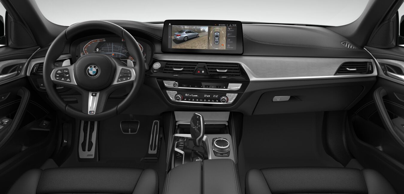 BMW BMW 5er im Innenraum von vorne BMW BMW 5er im Innenraum von vorne