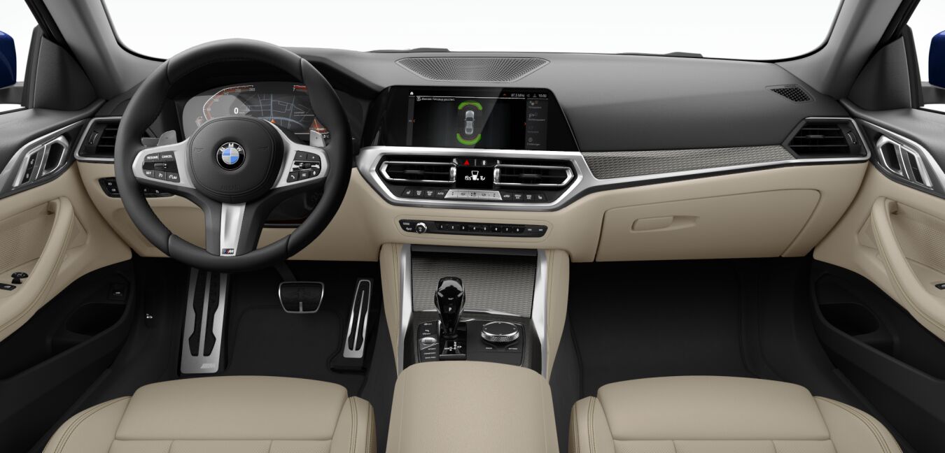 BMW BMW 4er im Innenraum von vorne BMW BMW 4er im Innenraum von vorne