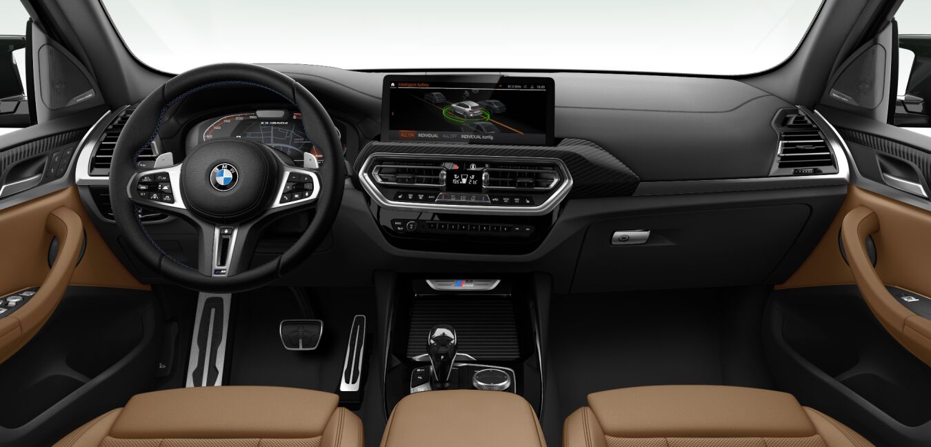 BMW BMW X im Innenraum von vorne