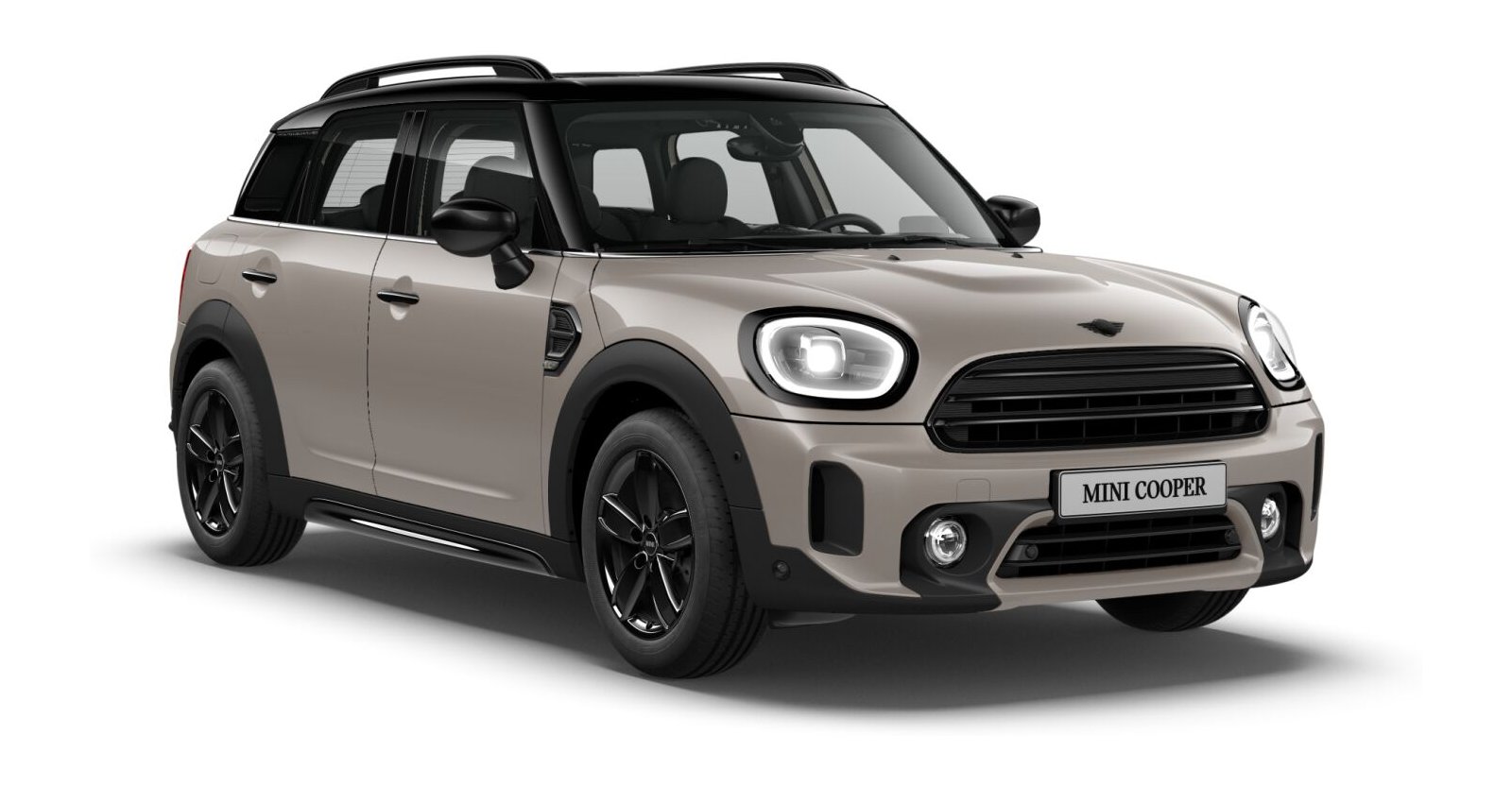 MINI MINI Countryman in Grau von vorne MINI MINI Countryman in Grau von vorne