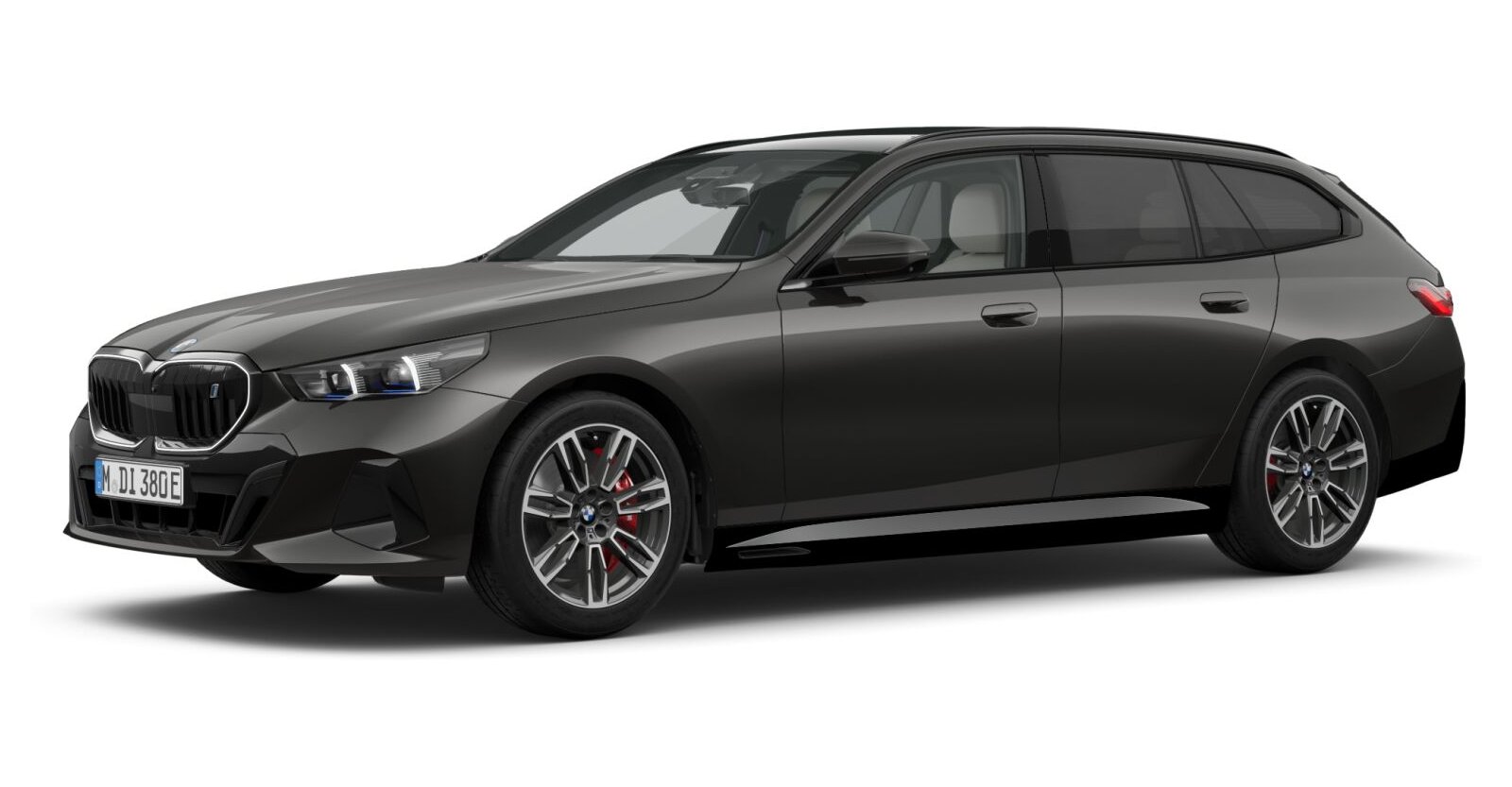 BMW BMW I in Grau von vorne BMW BMW I in Grau von vorne