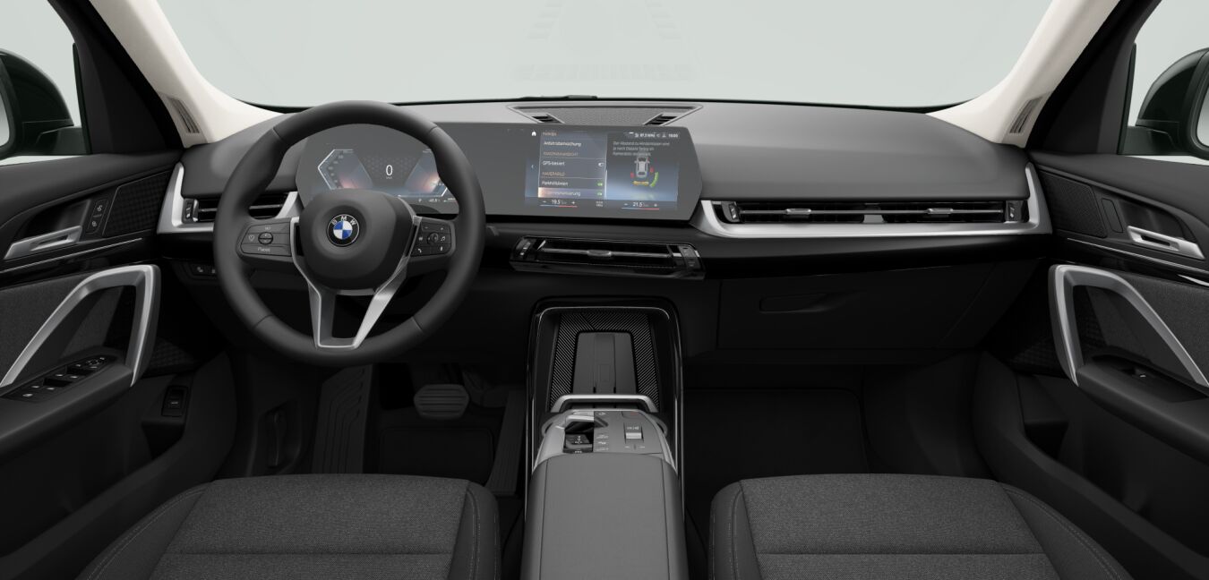 BMW BMW X im Innenraum von vorne