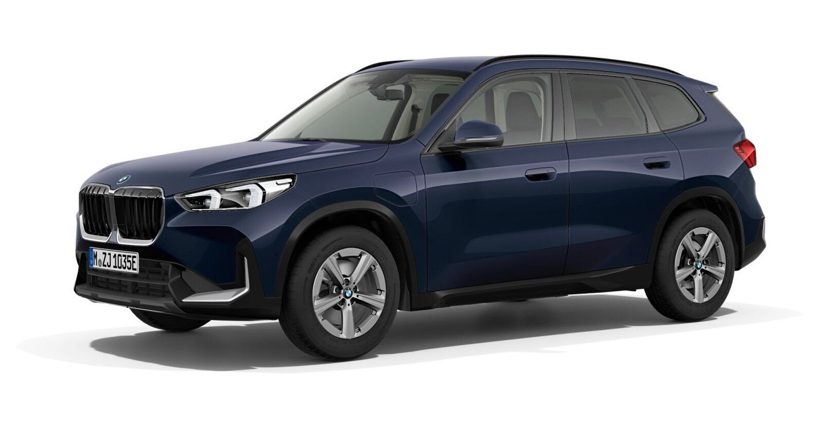 BMW BMW X in Blau von vorne BMW BMW X in Blau von vorne