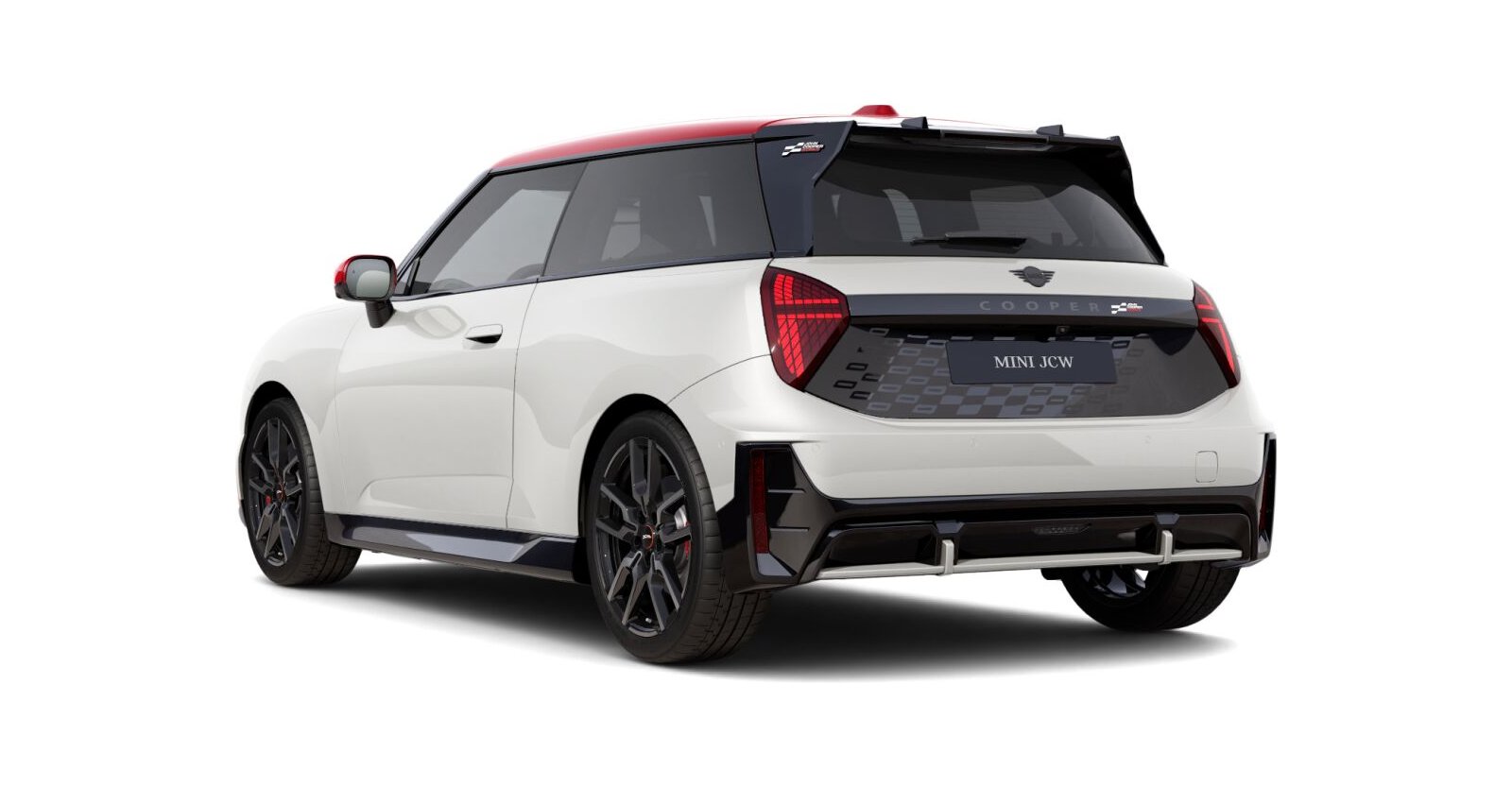 MINI MINI 3-Türer in Weiß von hinten MINI MINI 3-Türer in Weiß von hinten