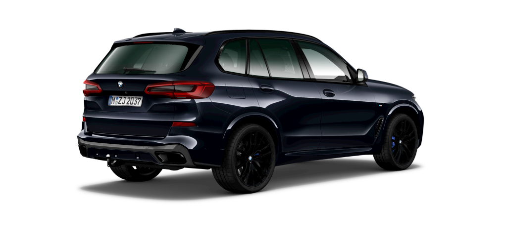 BMW BMW X in Schwarz von hinten BMW BMW X in Schwarz von hinten