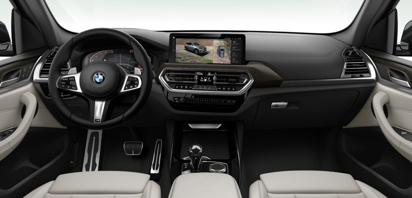 BMW BMW X im Innenraum von vorne