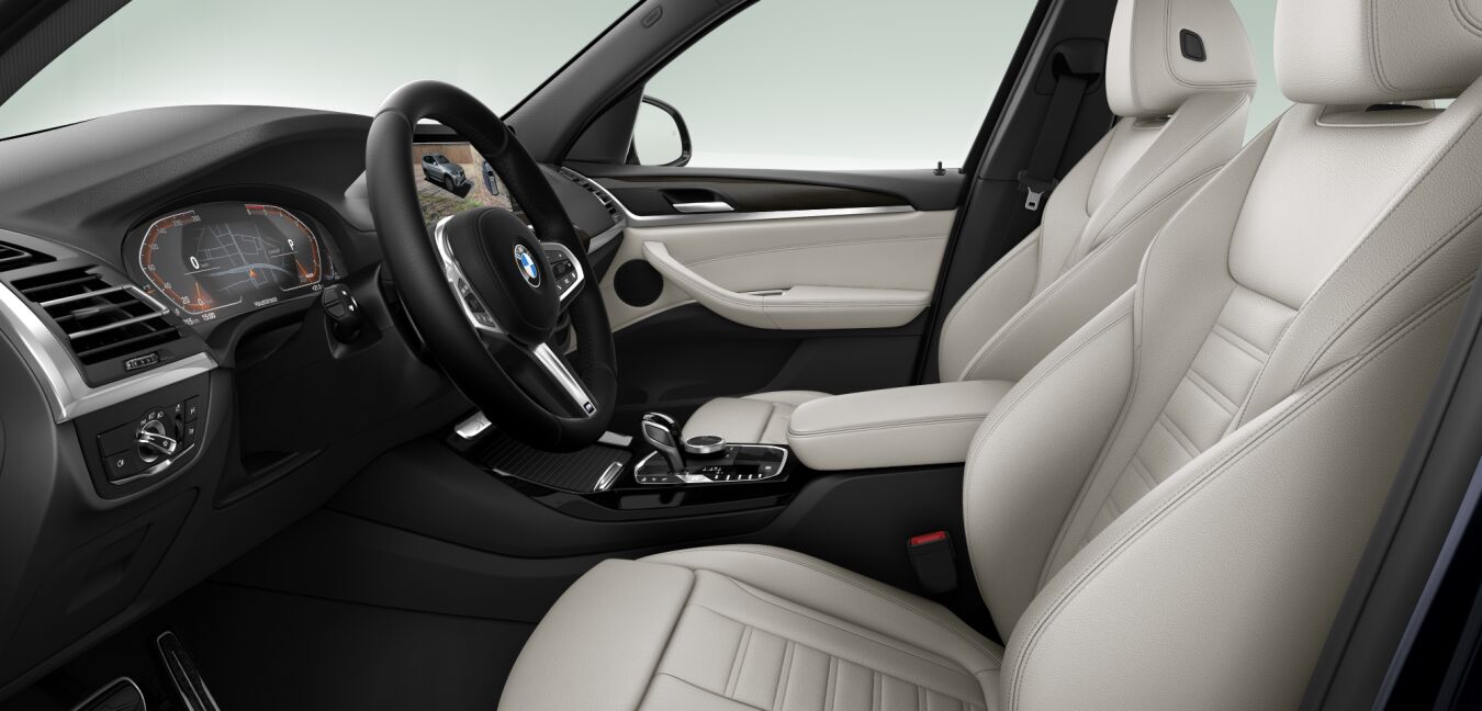 BMW BMW X im Innenraum seitlich