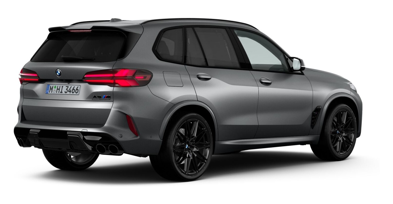 BMW BMW M in Grau von hinten BMW BMW M in Grau von hinten