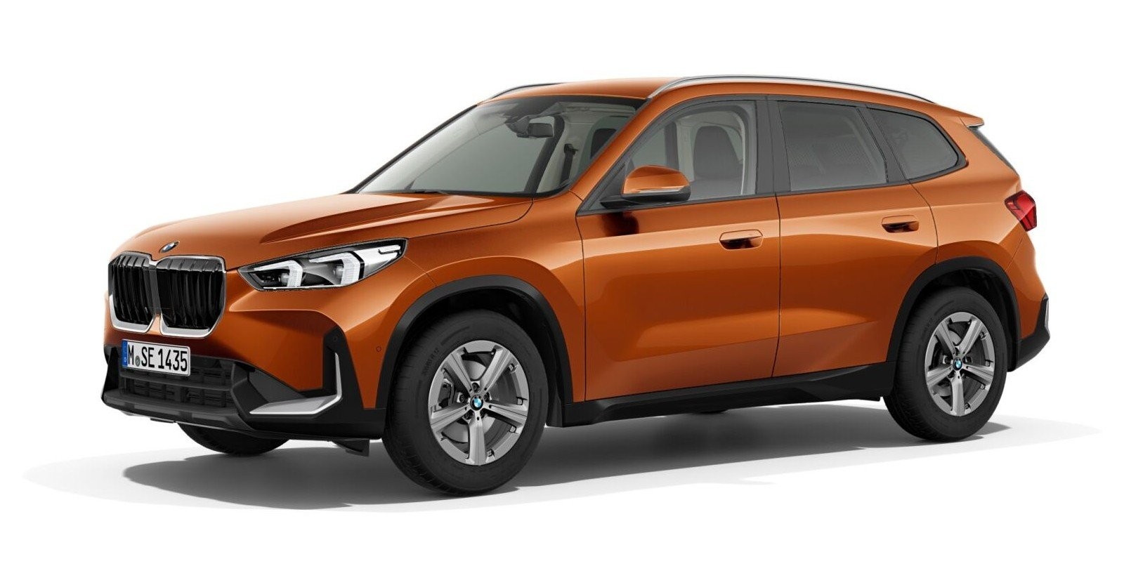 BMW BMW X in Orange von vorne BMW BMW X in Orange von vorne