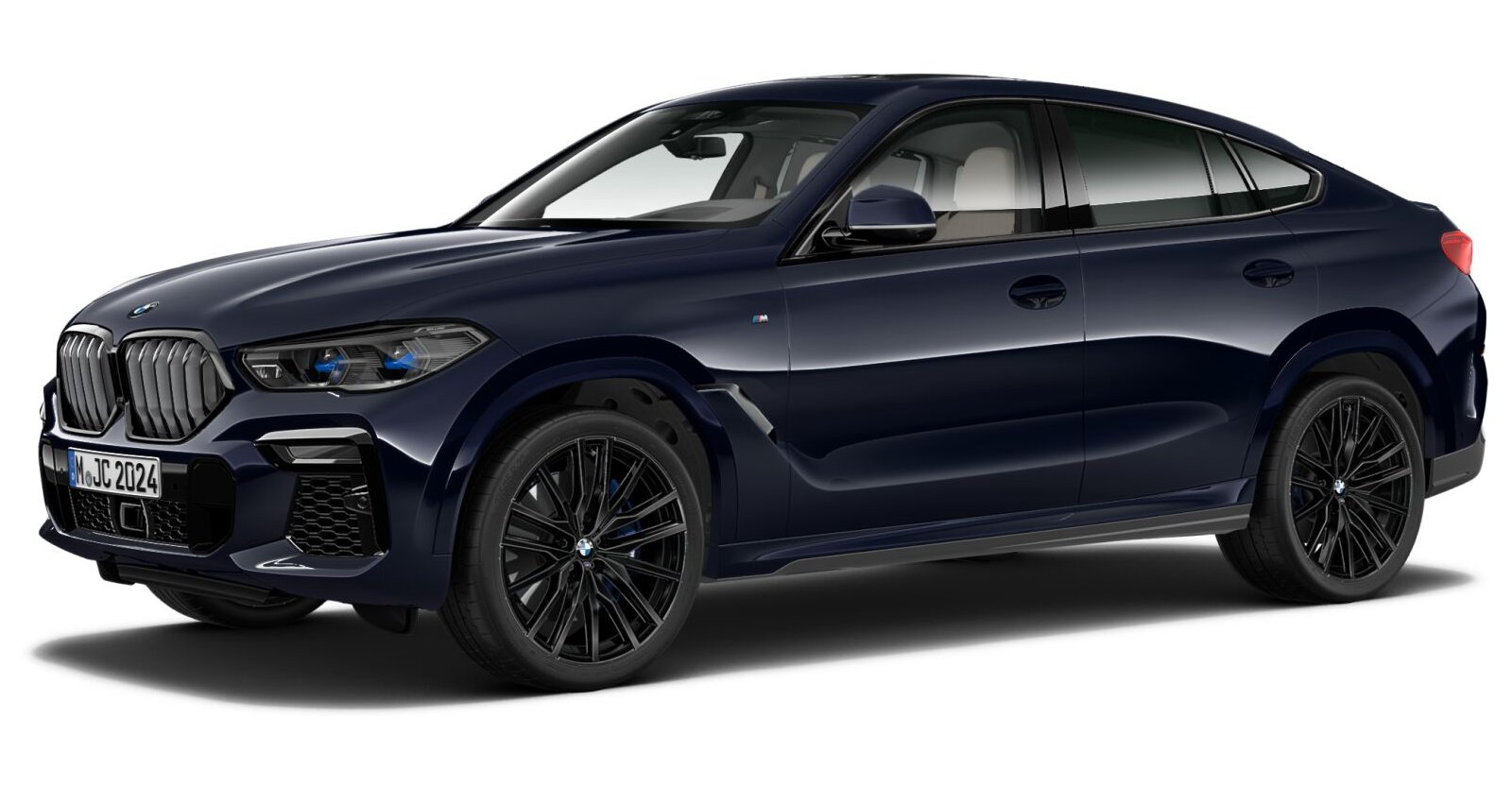 BMW BMW X in Schwarz von vorne BMW BMW X in Schwarz von vorne