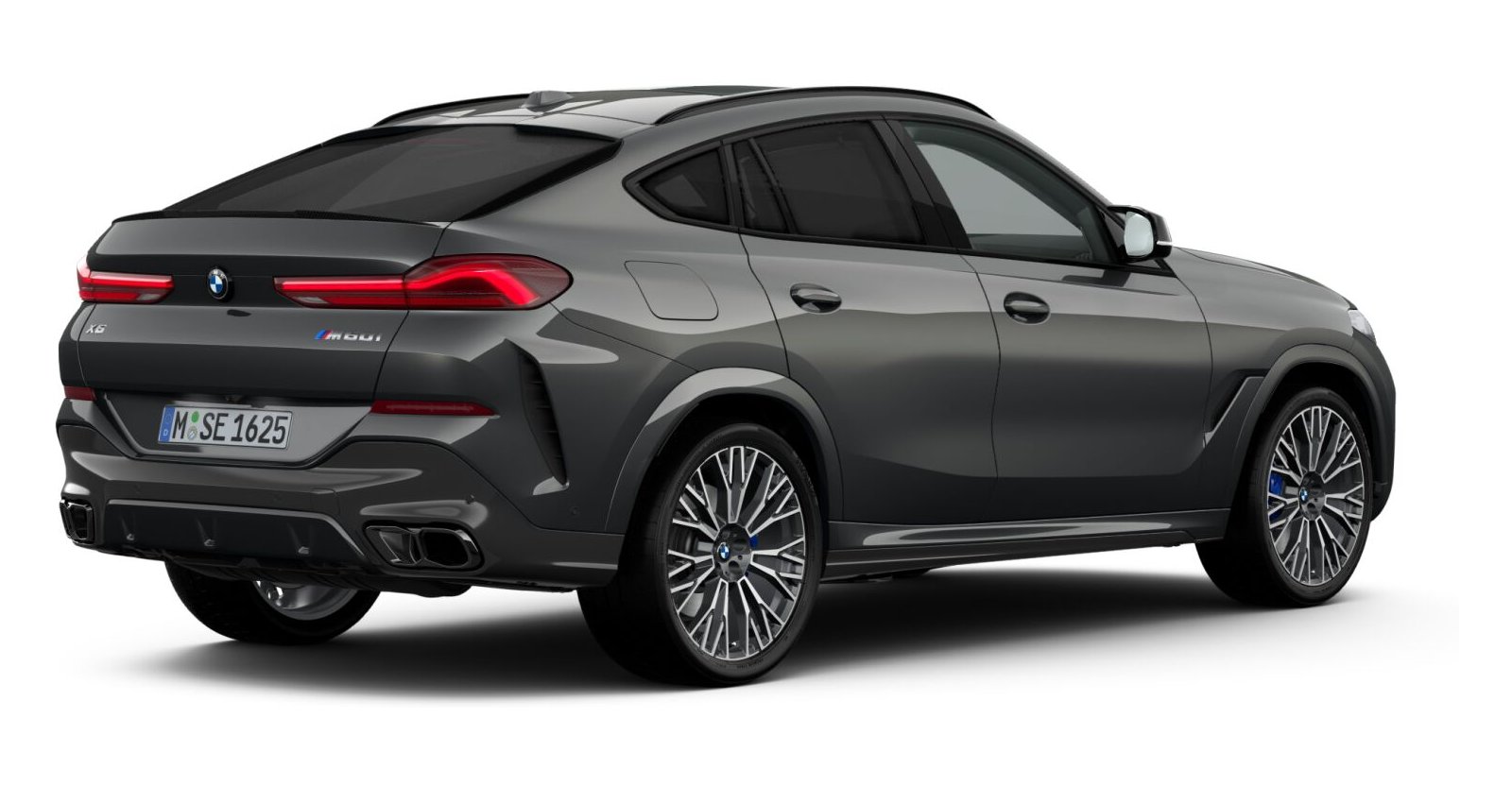 BMW BMW X in Grau von hinten BMW BMW X in Grau von hinten