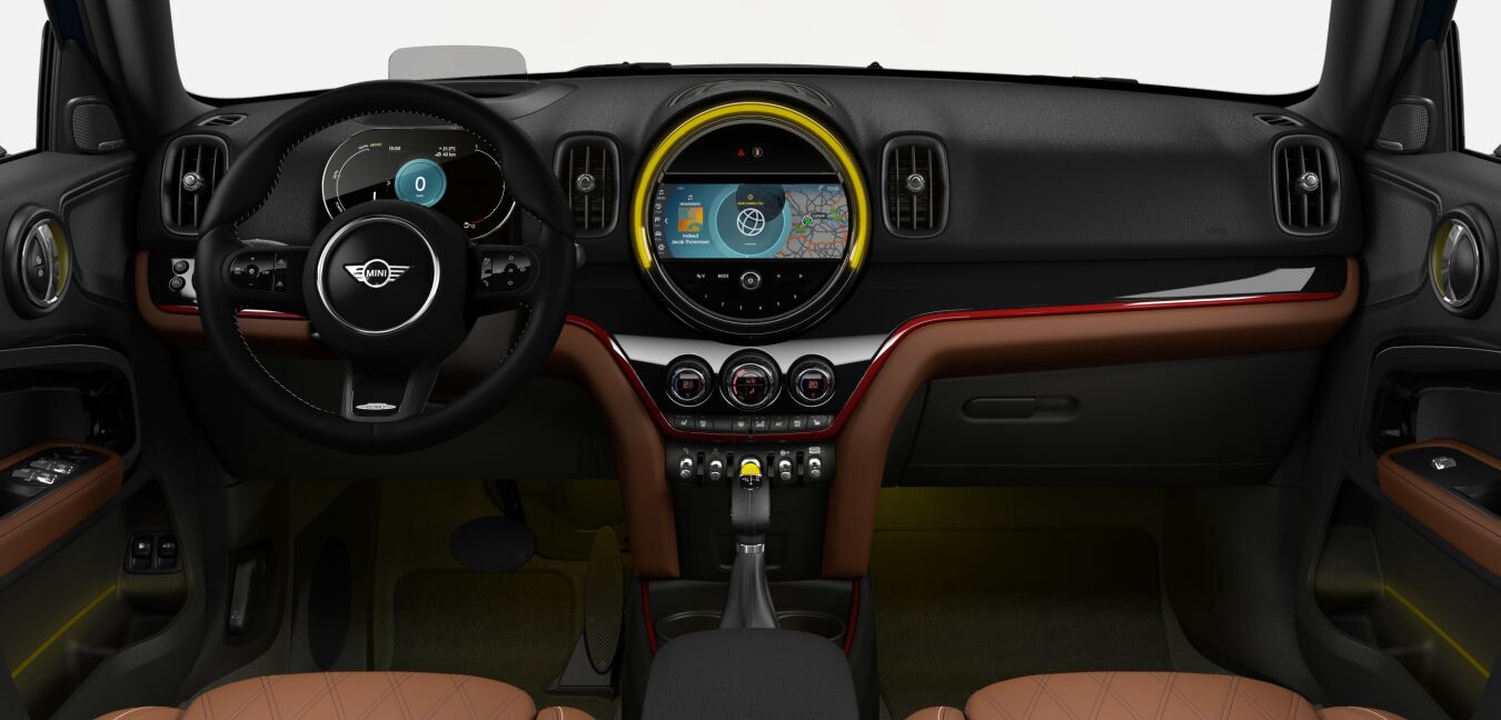 MINI MINI Countryman im Innenraum von vorne