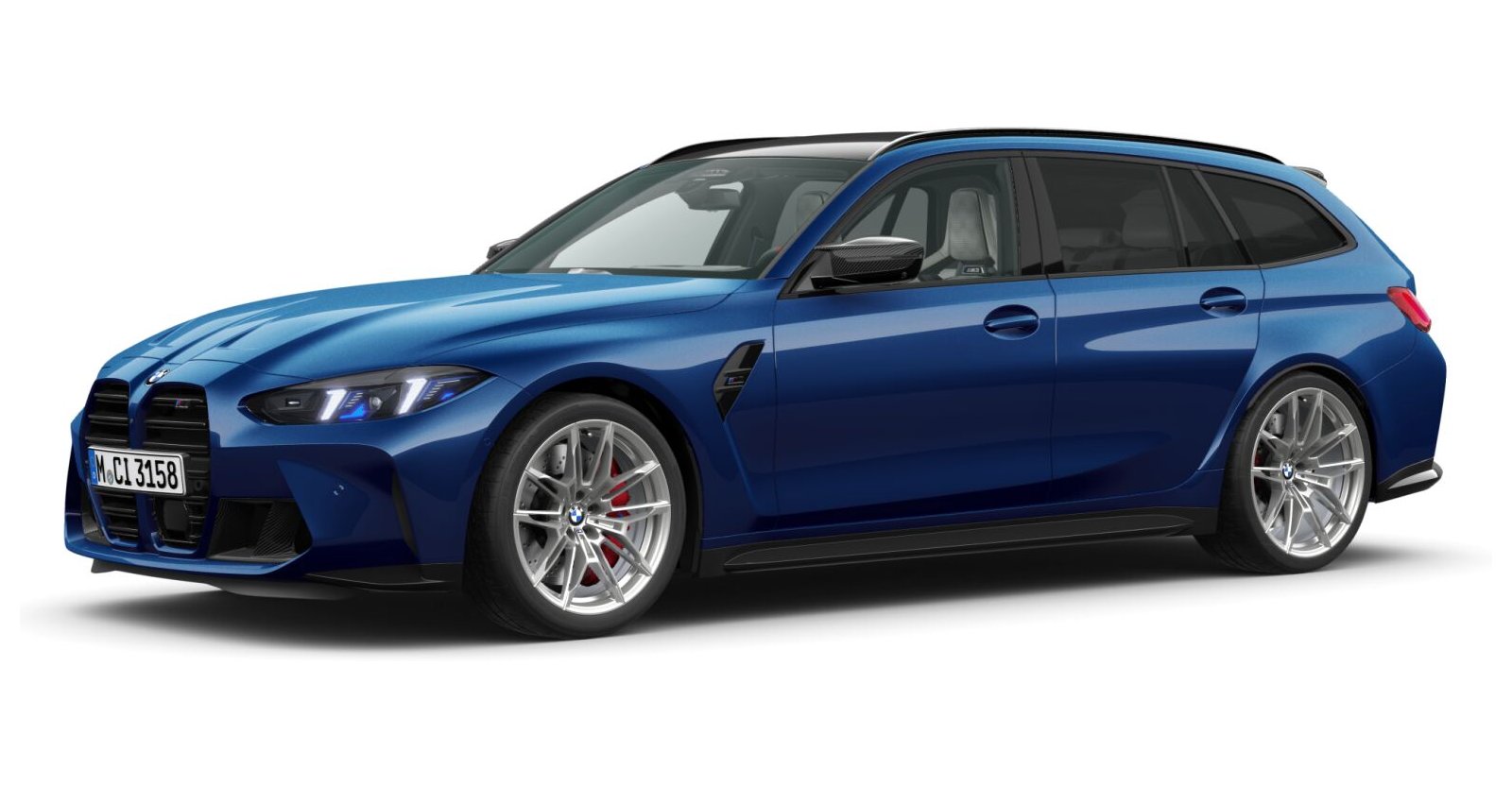 BMW BMW M in Blau von vorne
