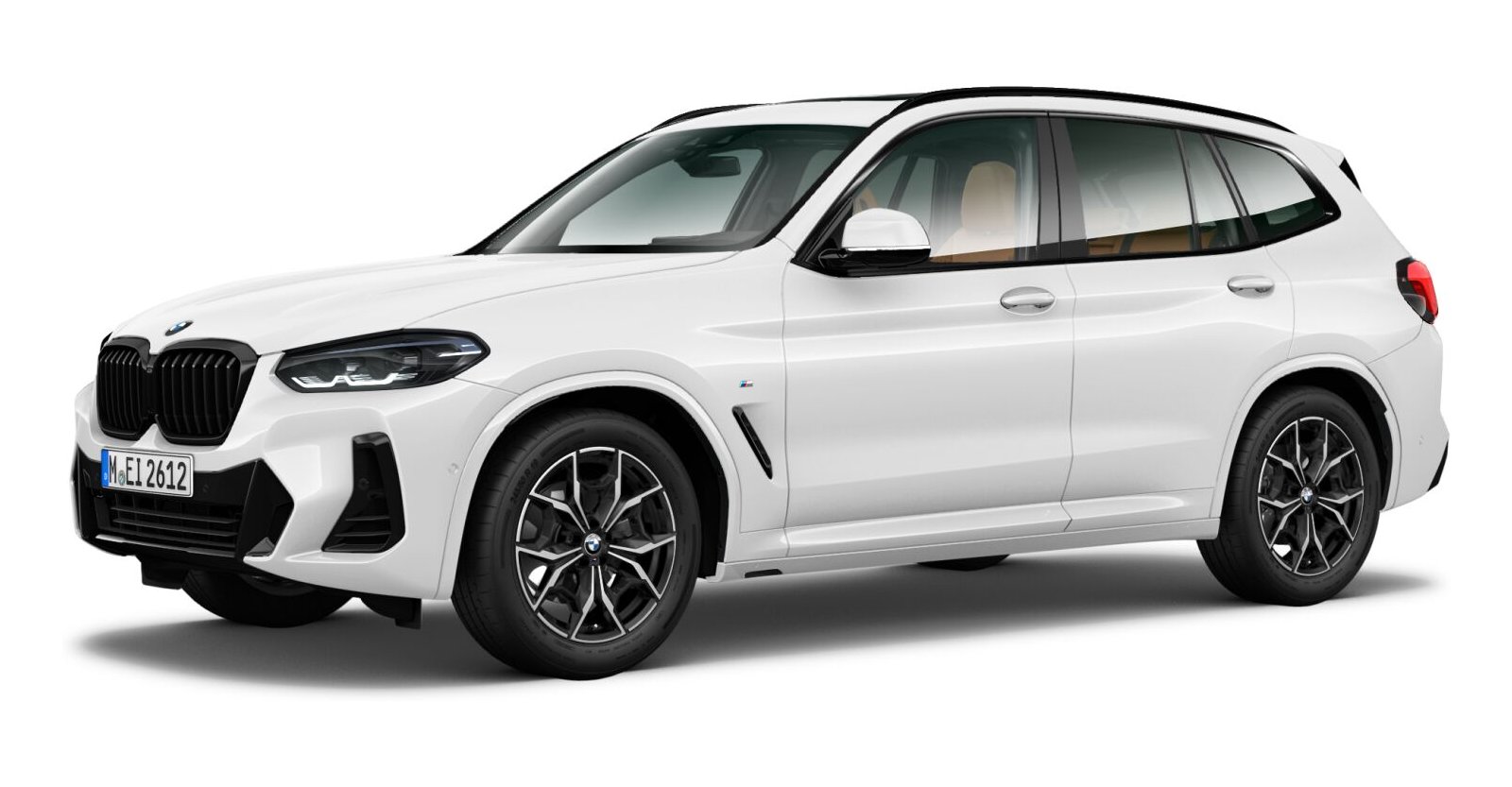 BMW BMW X in Weiß von vorne BMW BMW X in Weiß von vorne