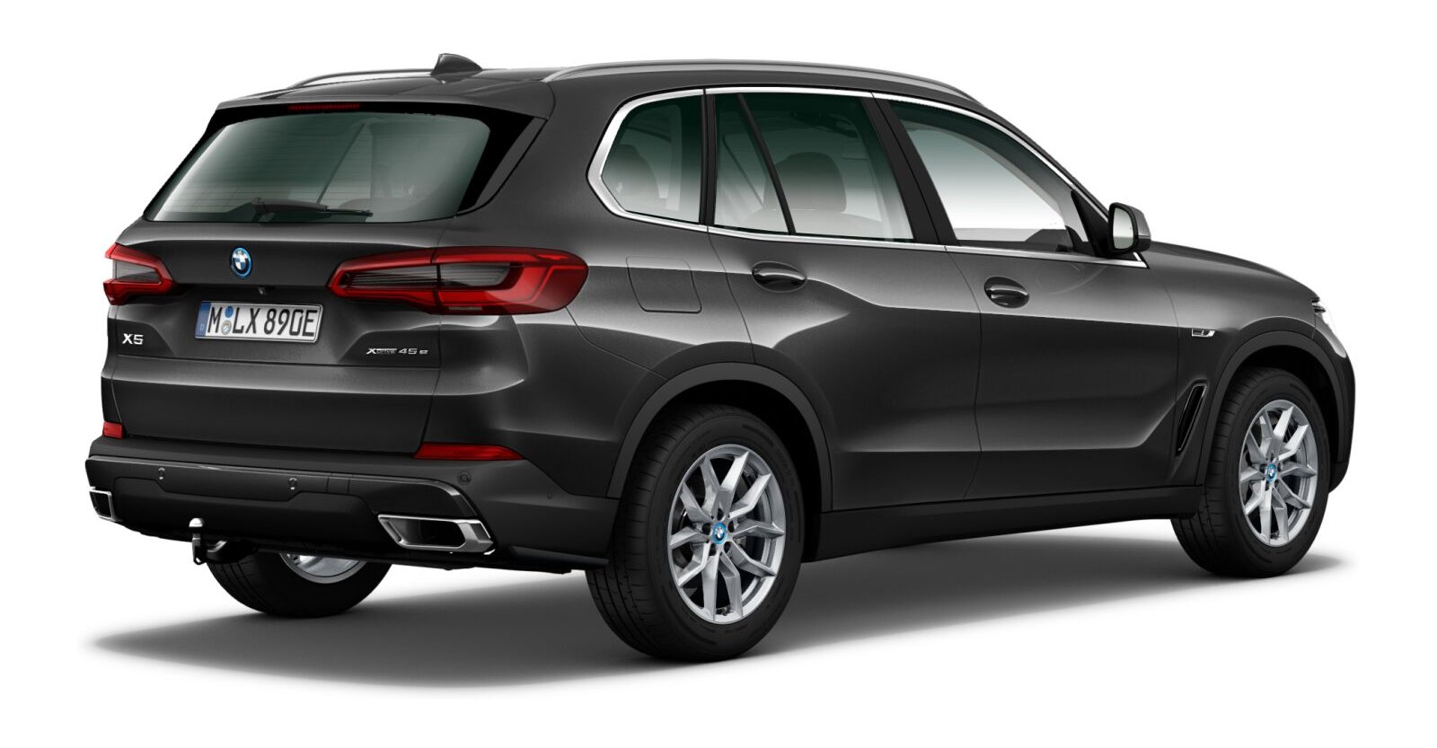 BMW BMW X in Grau von hinten BMW BMW X in Grau von hinten
