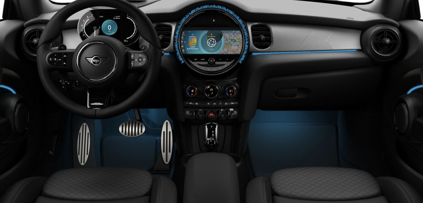 MINI MINI 3-Türer im Innenraum von vorne MINI MINI 3-Türer im Innenraum von vorne