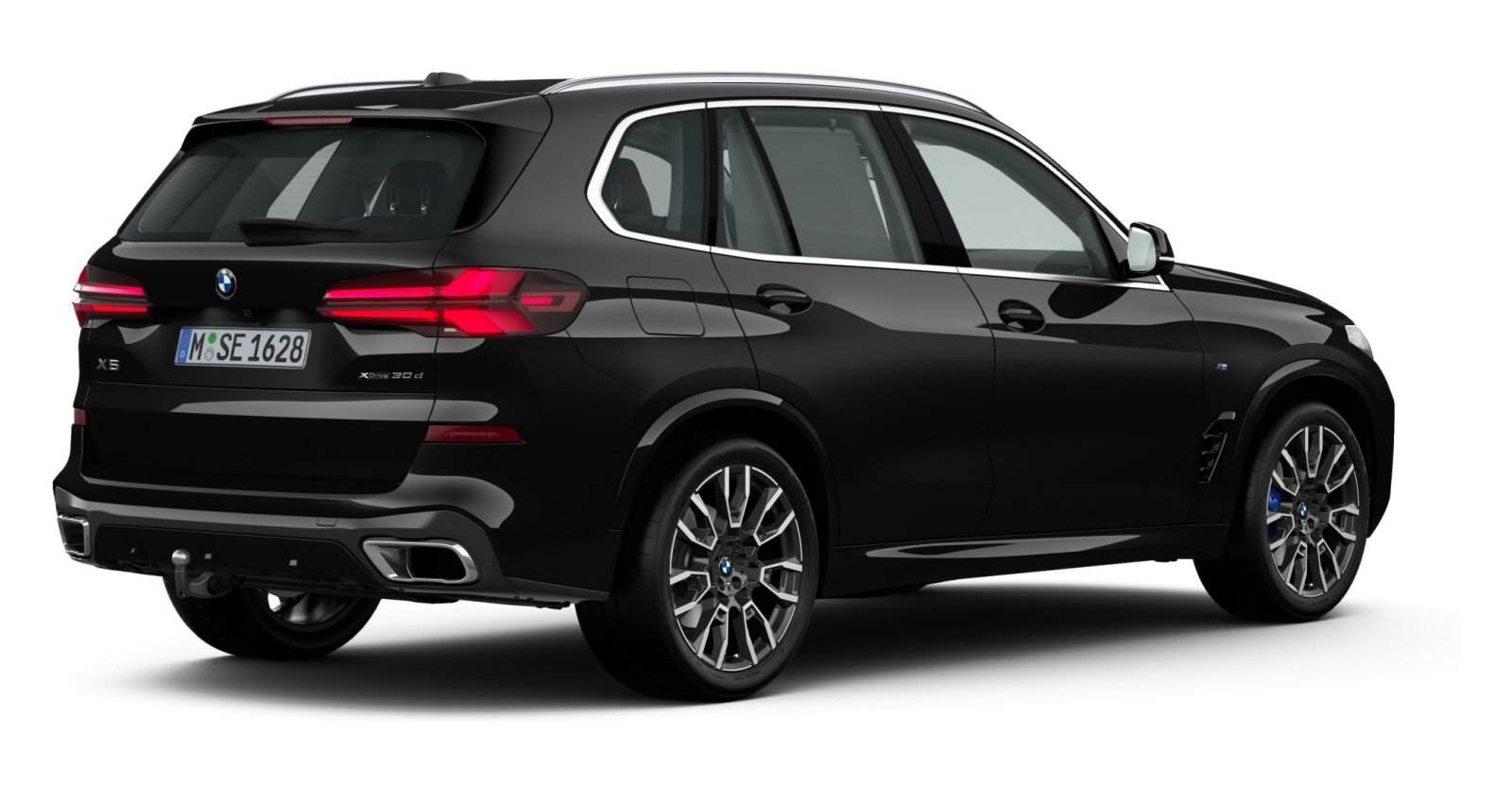 BMW BMW X in Schwarz von hinten BMW BMW X in Schwarz von hinten