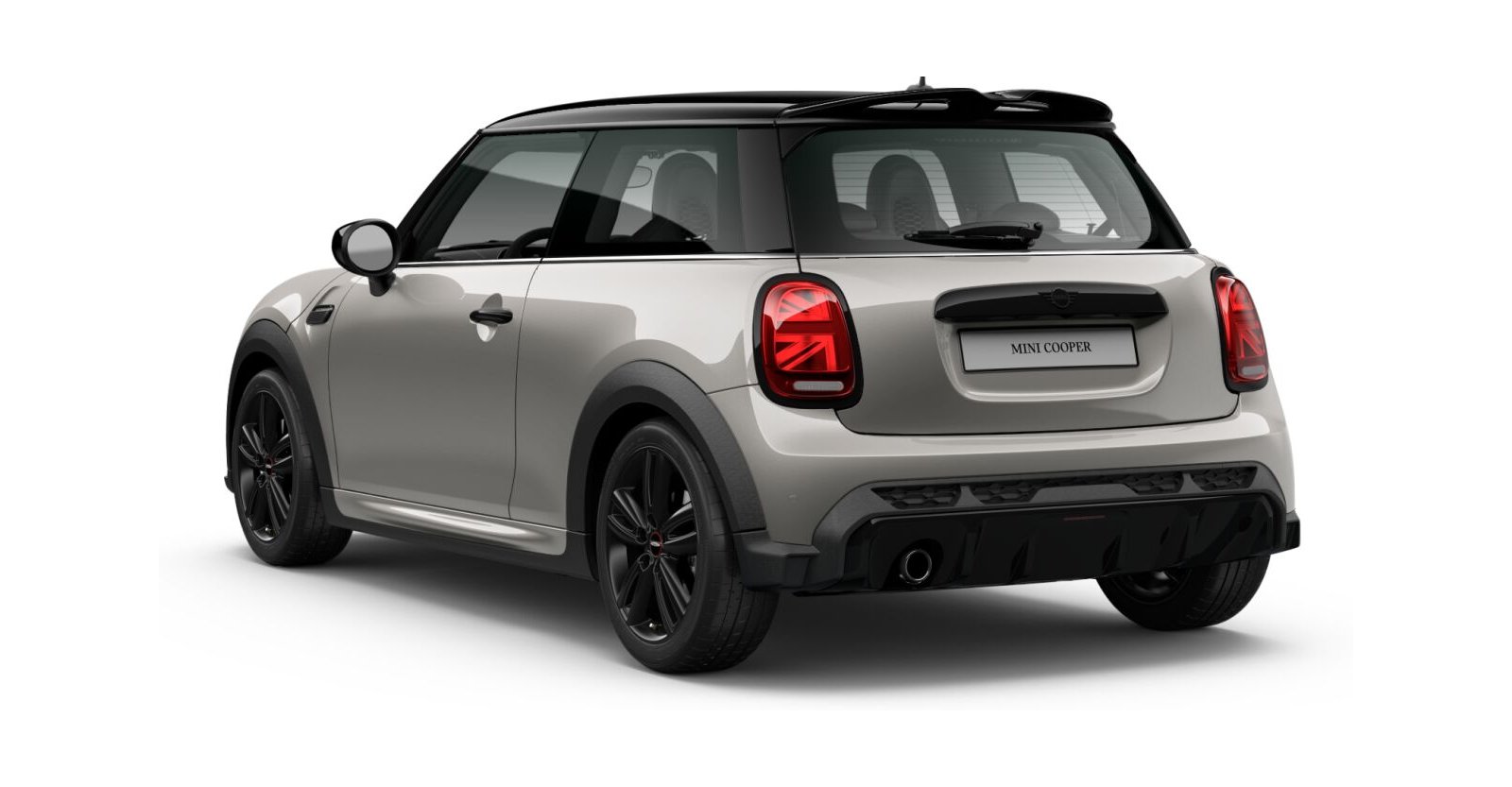 MINI MINI 3-Türer in Silber von hinten MINI MINI 3-Türer in Silber von hinten