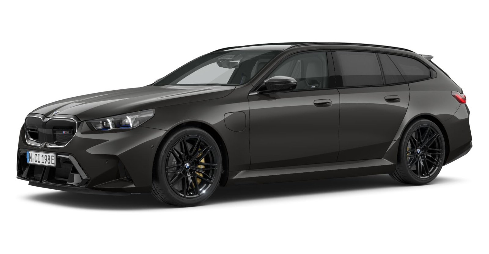 BMW M5 Touring in Grau von vorne BMW M5 Touring in Grau von vorne