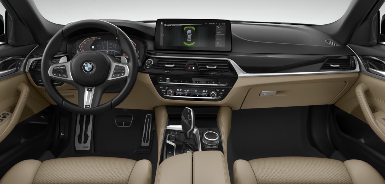 BMW BMW 5er im Innenraum von vorne BMW BMW 5er im Innenraum von vorne