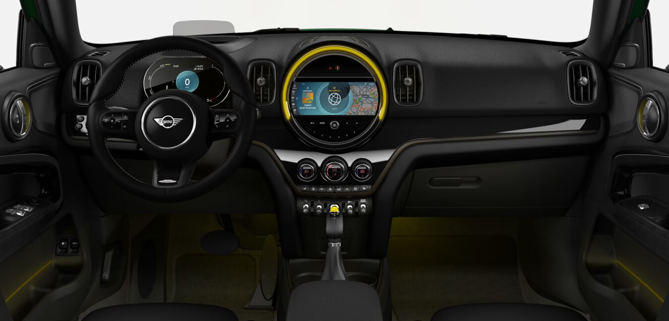 MINI MINI Countryman im Innenraum von vorne