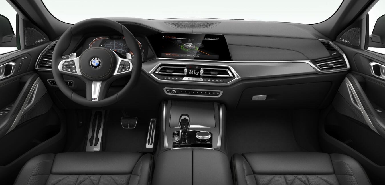 BMW BMW X im Innenraum von vorne