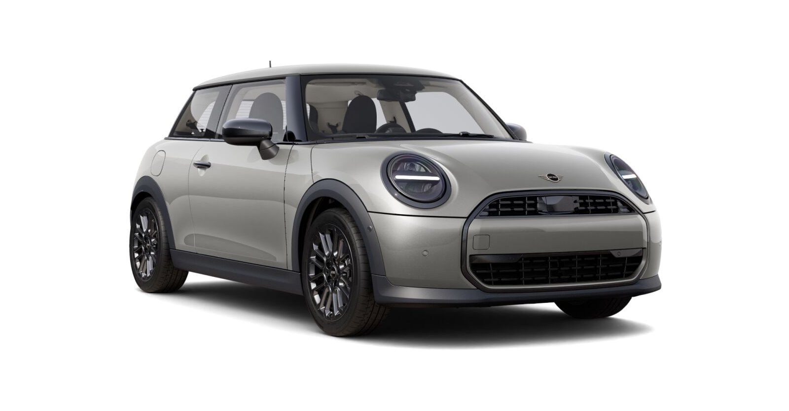 MINI MINI 3-Türer in Silber von vorne MINI MINI 3-Türer in Silber von vorne