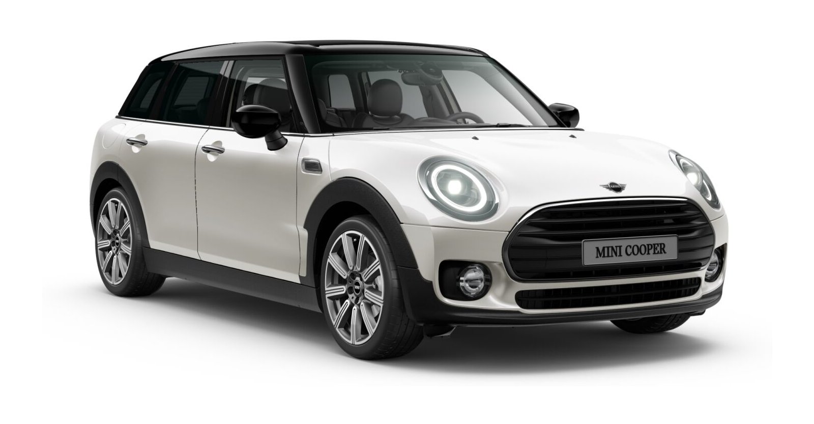MINI MINI Clubman in Weiß von vorne MINI MINI Clubman in Weiß von vorne