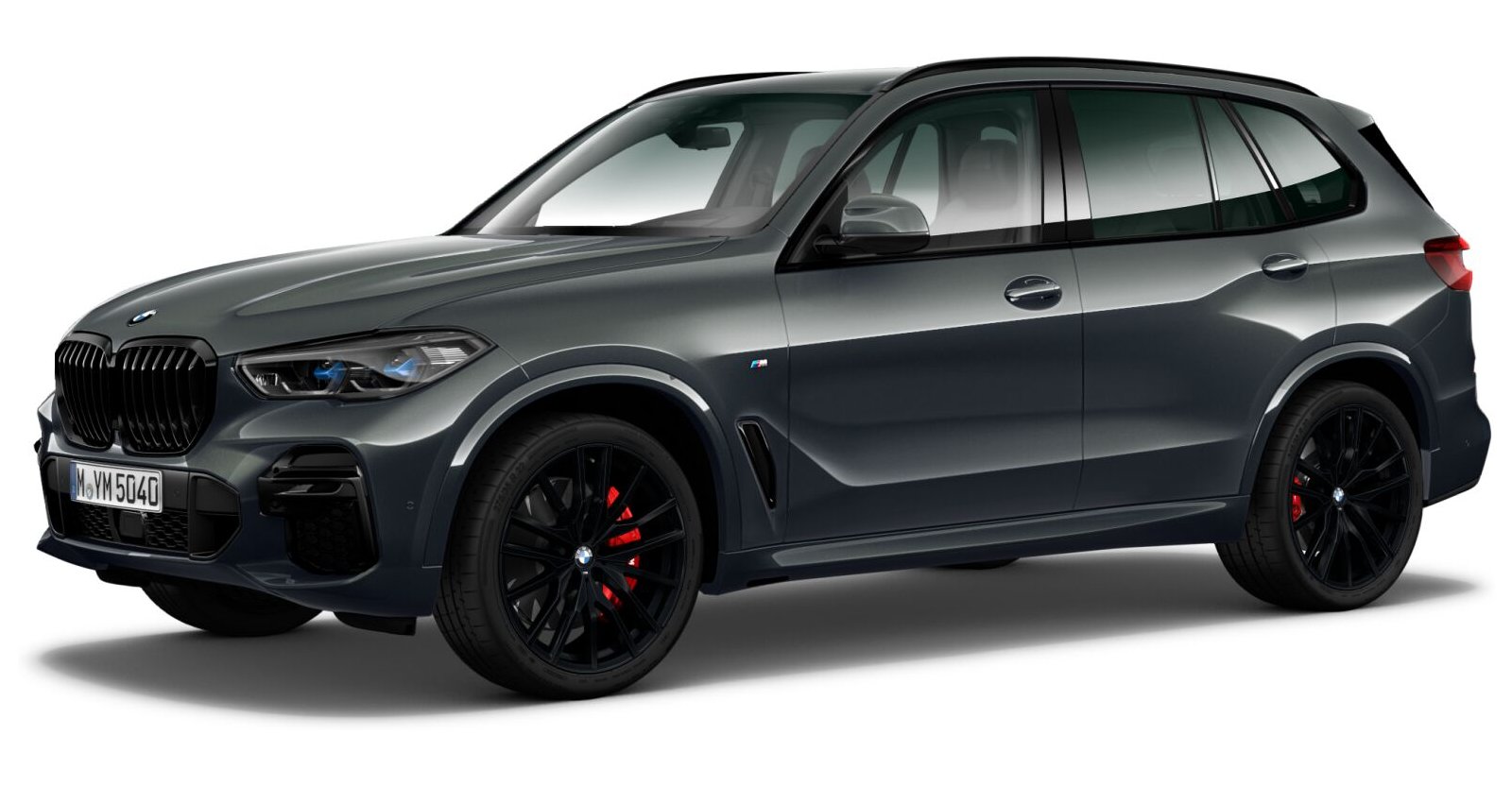 BMW X5 xDrive30d in Grau von vorne BMW X5 xDrive30d in Grau von vorne