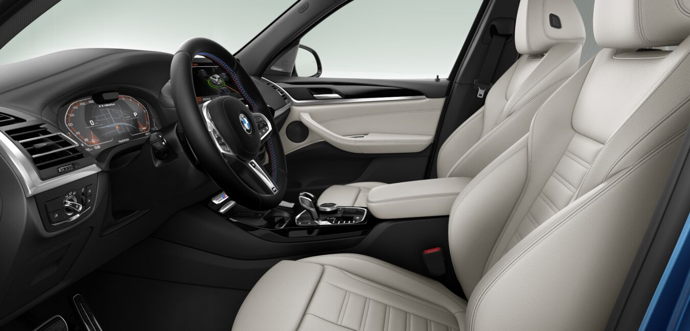BMW BMW X im Innenraum seitlich