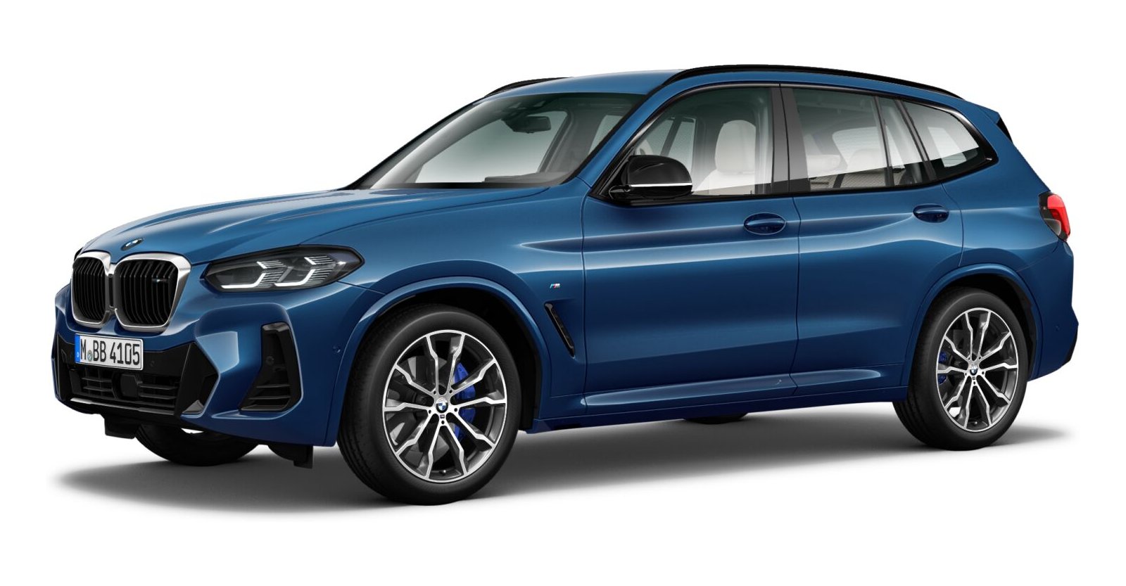 BMW BMW X in Blau von vorne