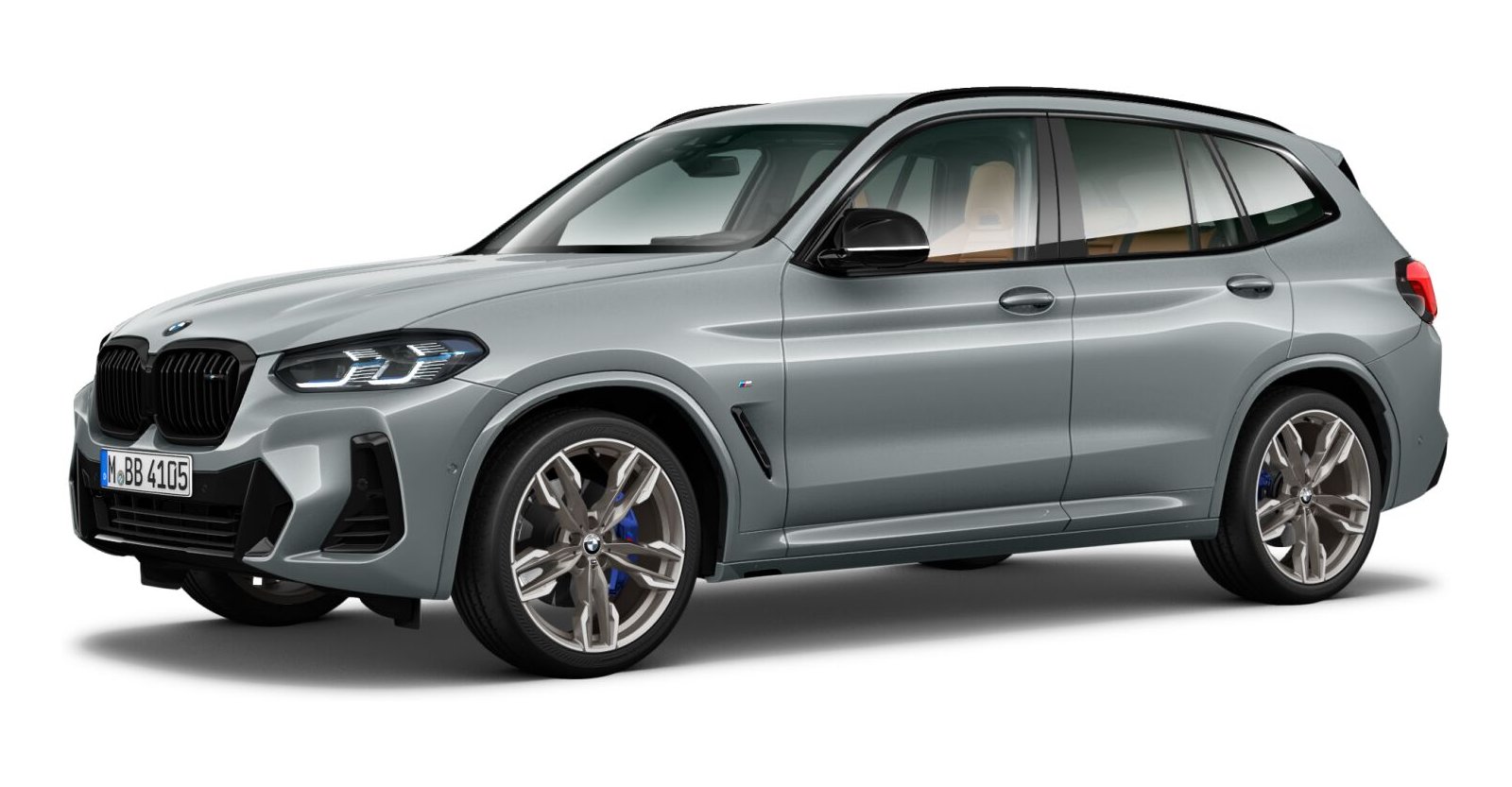 BMW BMW X in Grau von vorne BMW BMW X in Grau von vorne