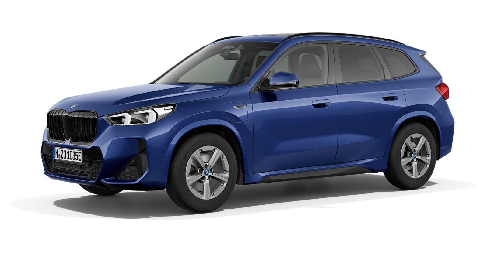 BMW BMW X in Blau von vorne BMW BMW X in Blau von vorne