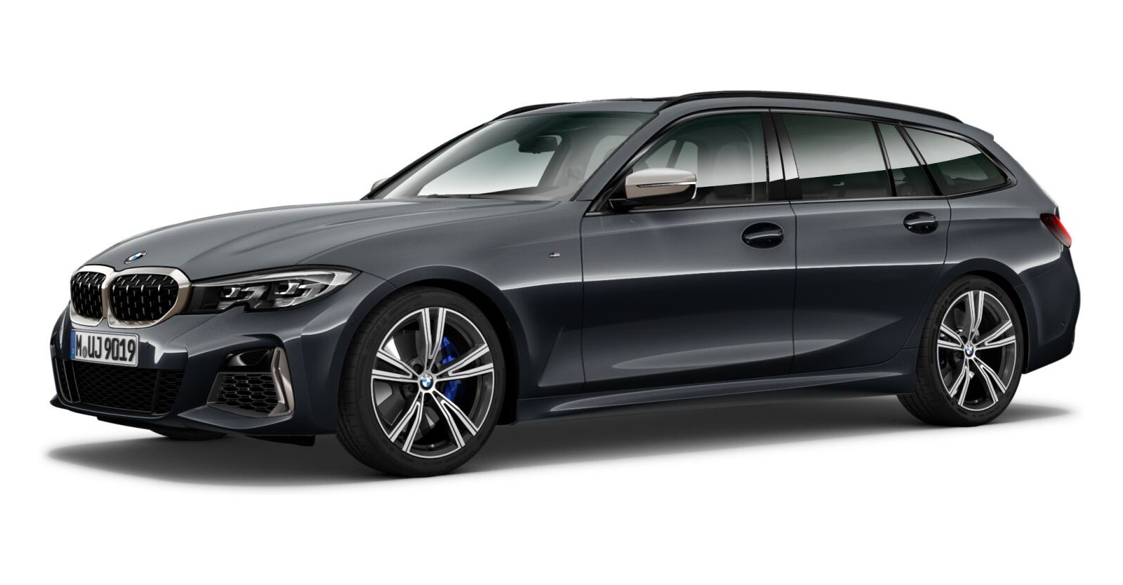 BMW BMW 3er in Grau von vorne BMW BMW 3er in Grau von vorne