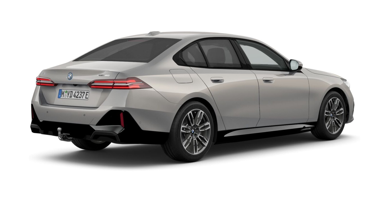 BMW BMW I in Grau von hinten BMW BMW I in Grau von hinten