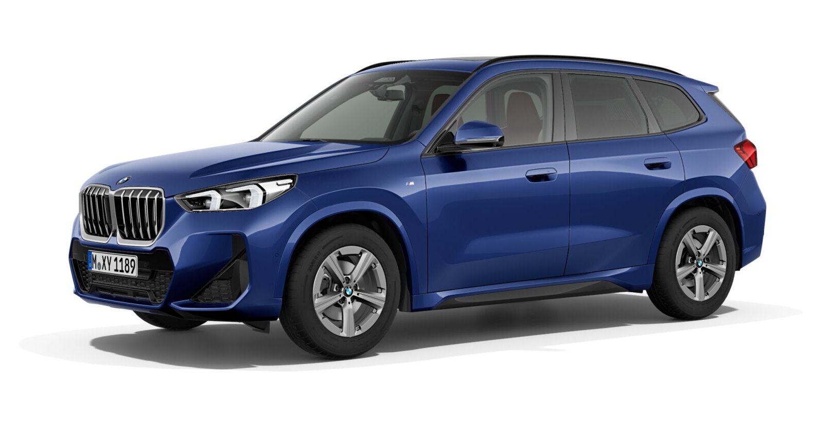 BMW BMW X in Blau von vorne BMW BMW X in Blau von vorne