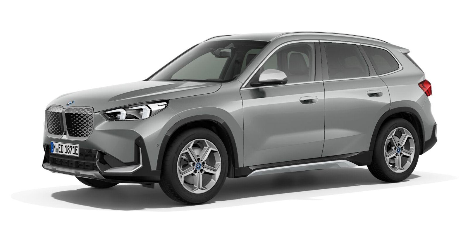 BMW BMW I in Grau von vorne BMW BMW I in Grau von vorne